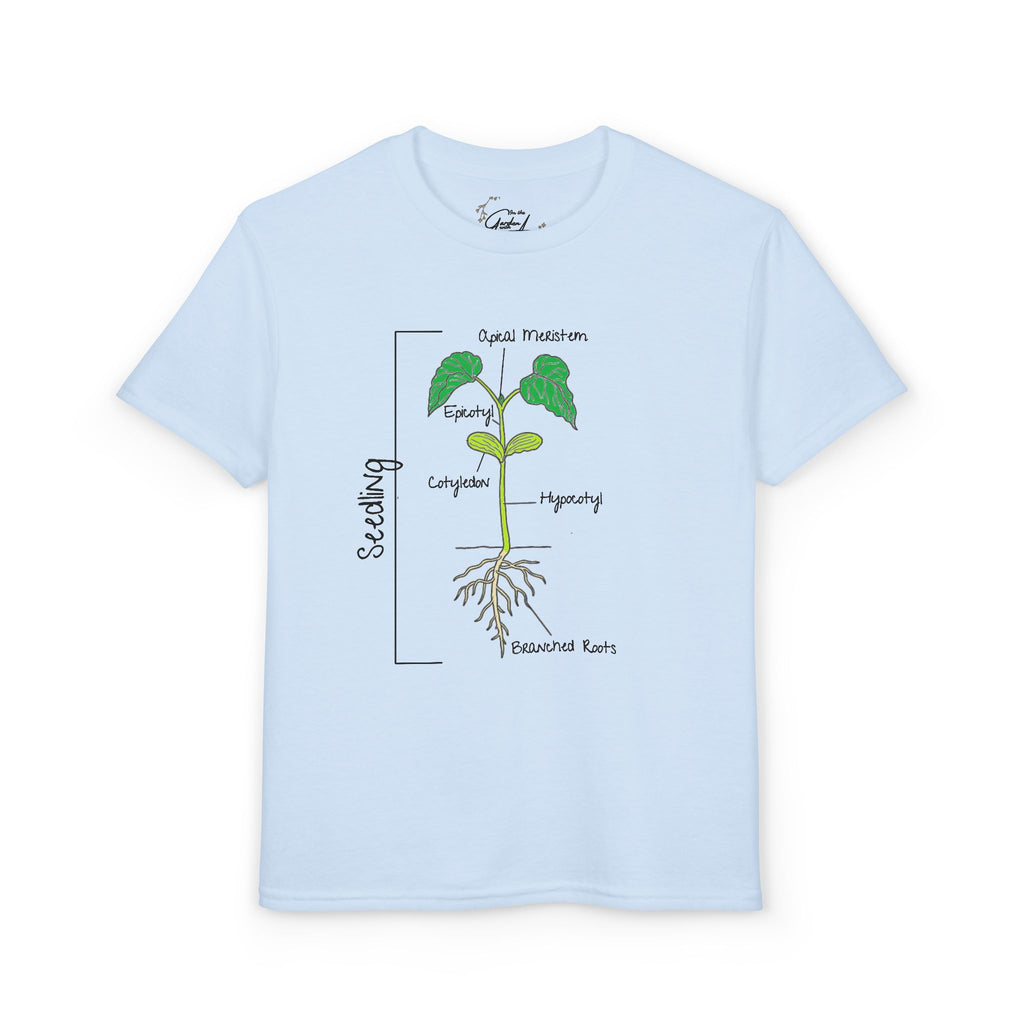 Flower Anatomy - Kid - Family Set T‑Shirt — Labeled Seedling Science Tee