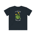 Kids Tee — "I'm Growing Like a Weed" Dandelion Graphic