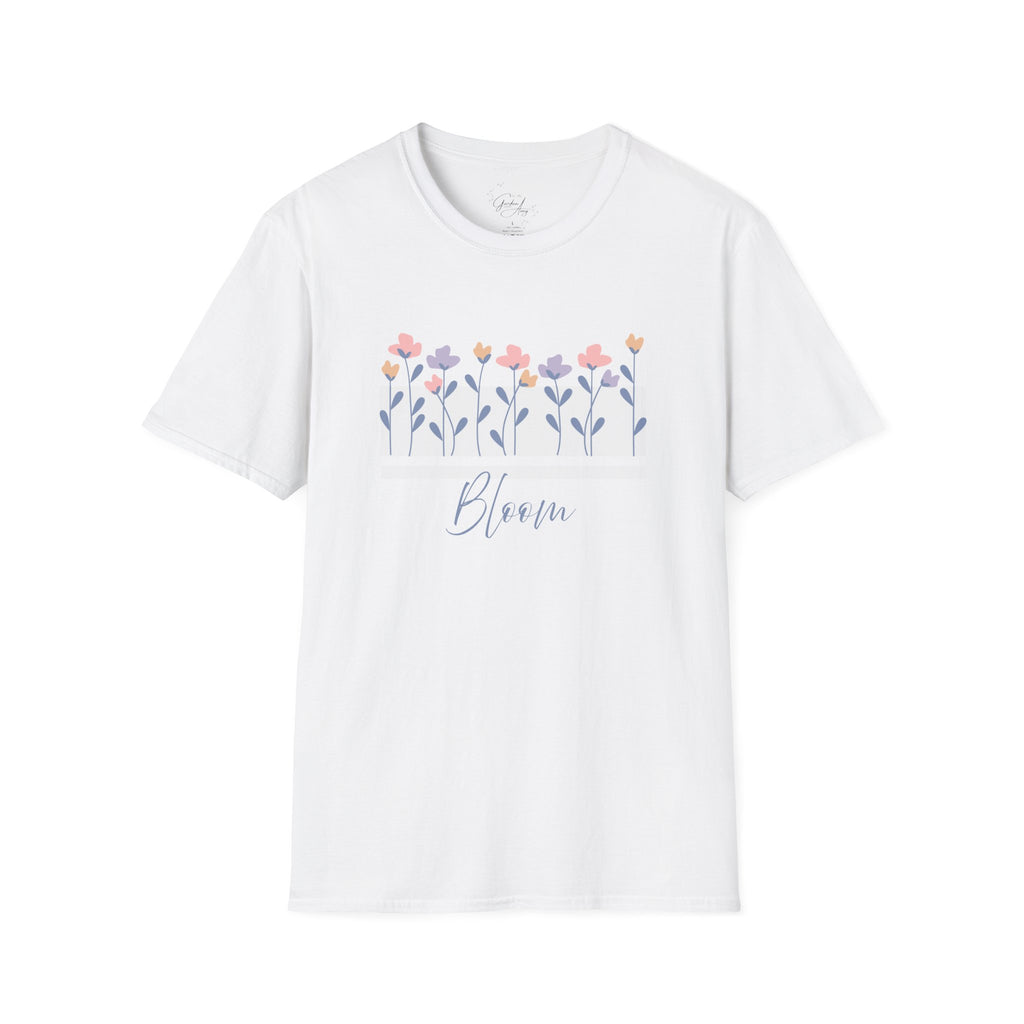 'Bloom' Pastel Floral Graphic Tee