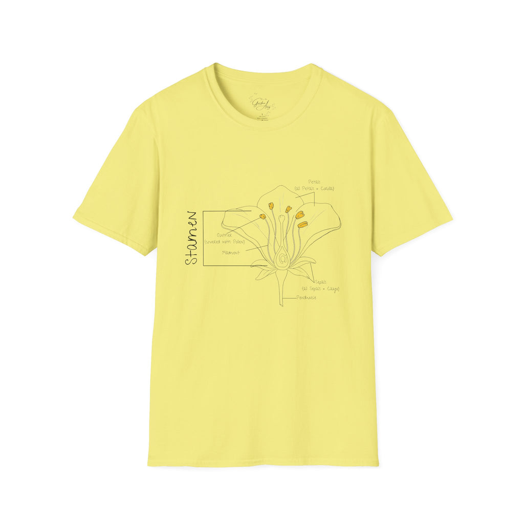 Flower Anatomy - Dad - Family T-Shirt Set