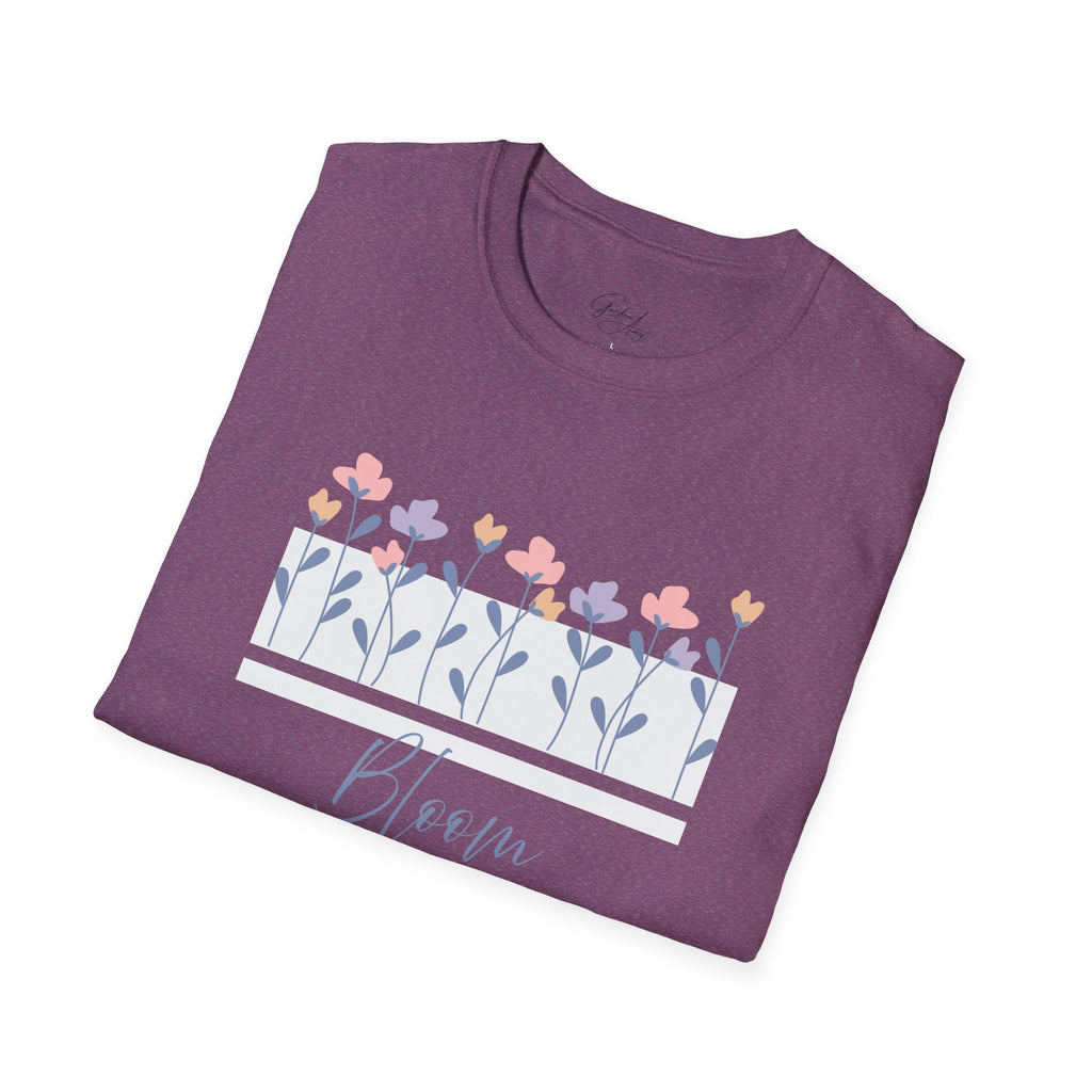 'Bloom' Pastel Floral Graphic Tee