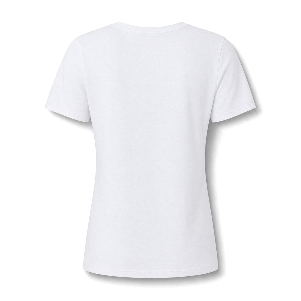 Women's V-Neck Tee — 'It's Not Hoarding if it's Plants' Floral Garden Graphic