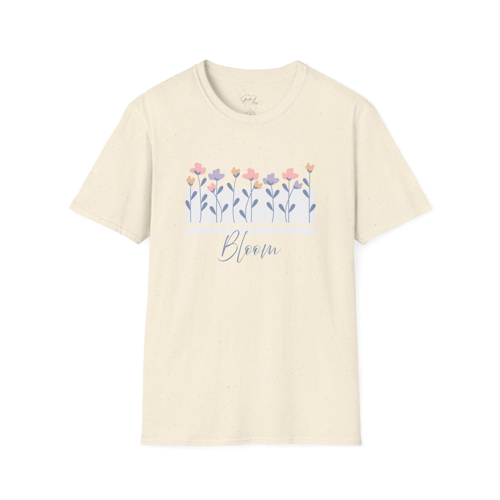 'Bloom' Pastel Floral Graphic Tee