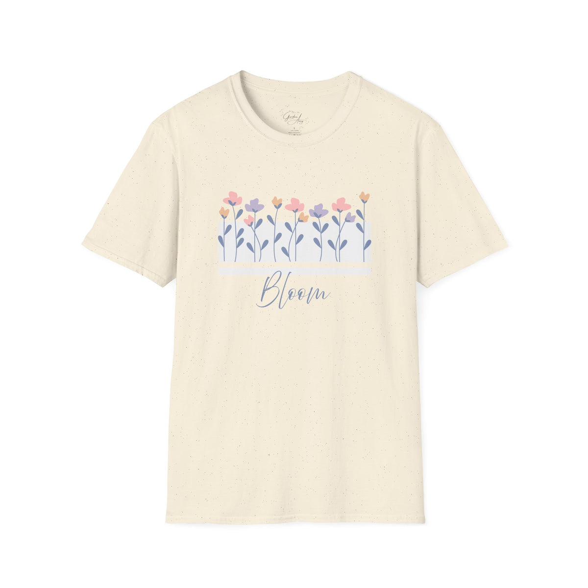 'Bloom' Pastel Floral Graphic Tee