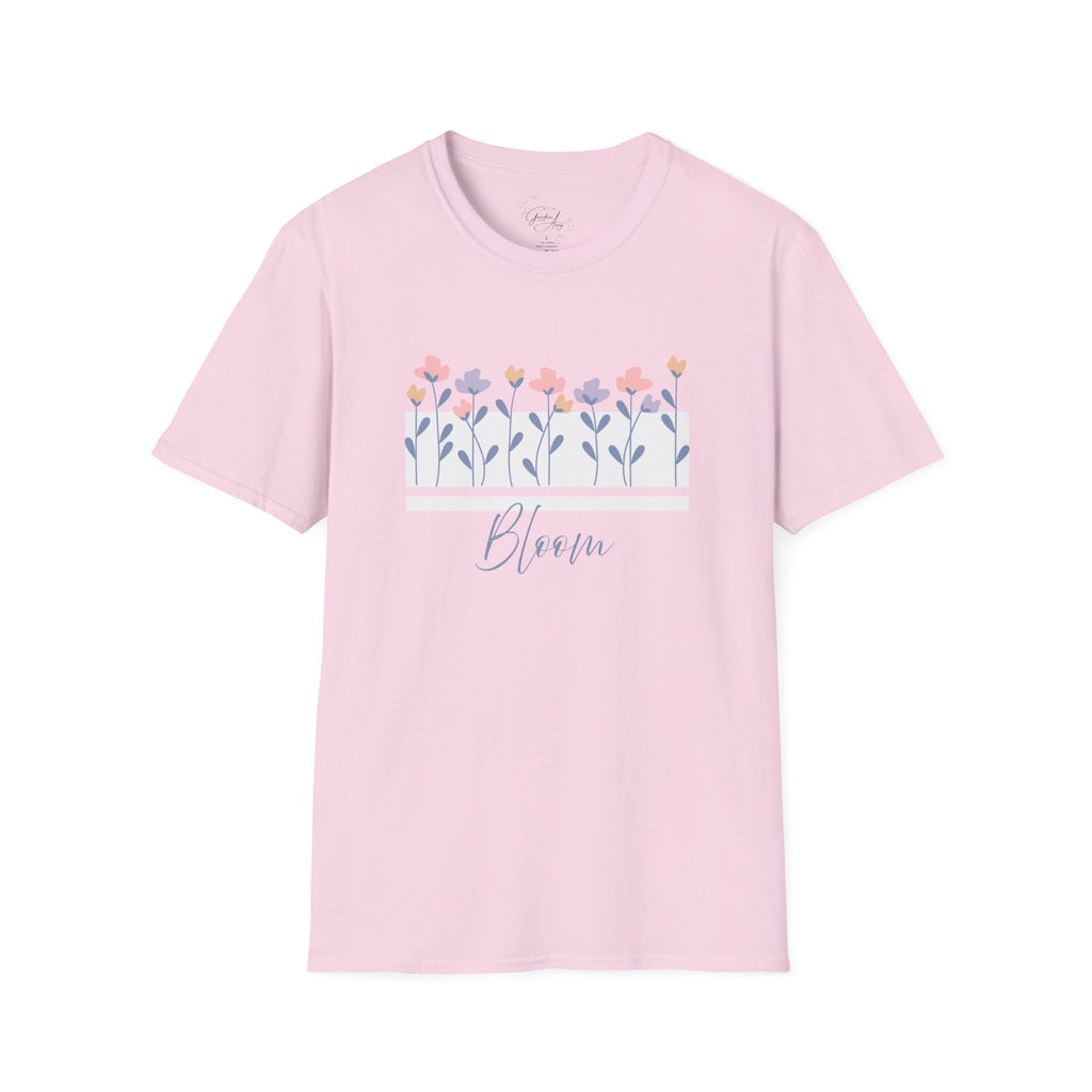 'Bloom' Pastel Floral Graphic Tee