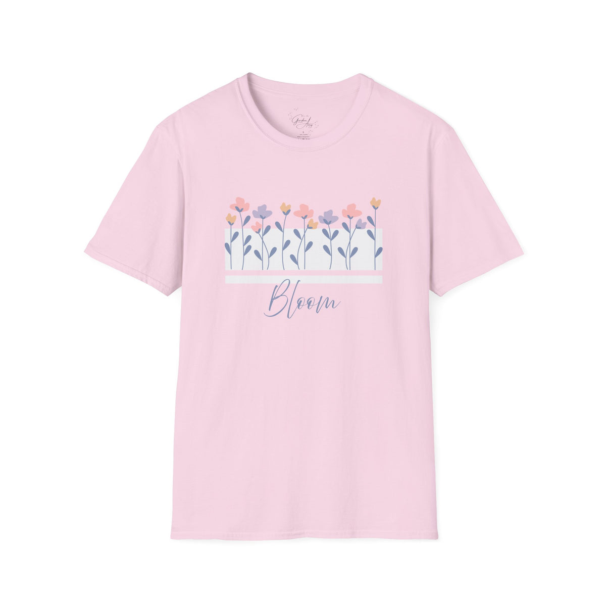 'Bloom' Pastel Floral Graphic Tee
