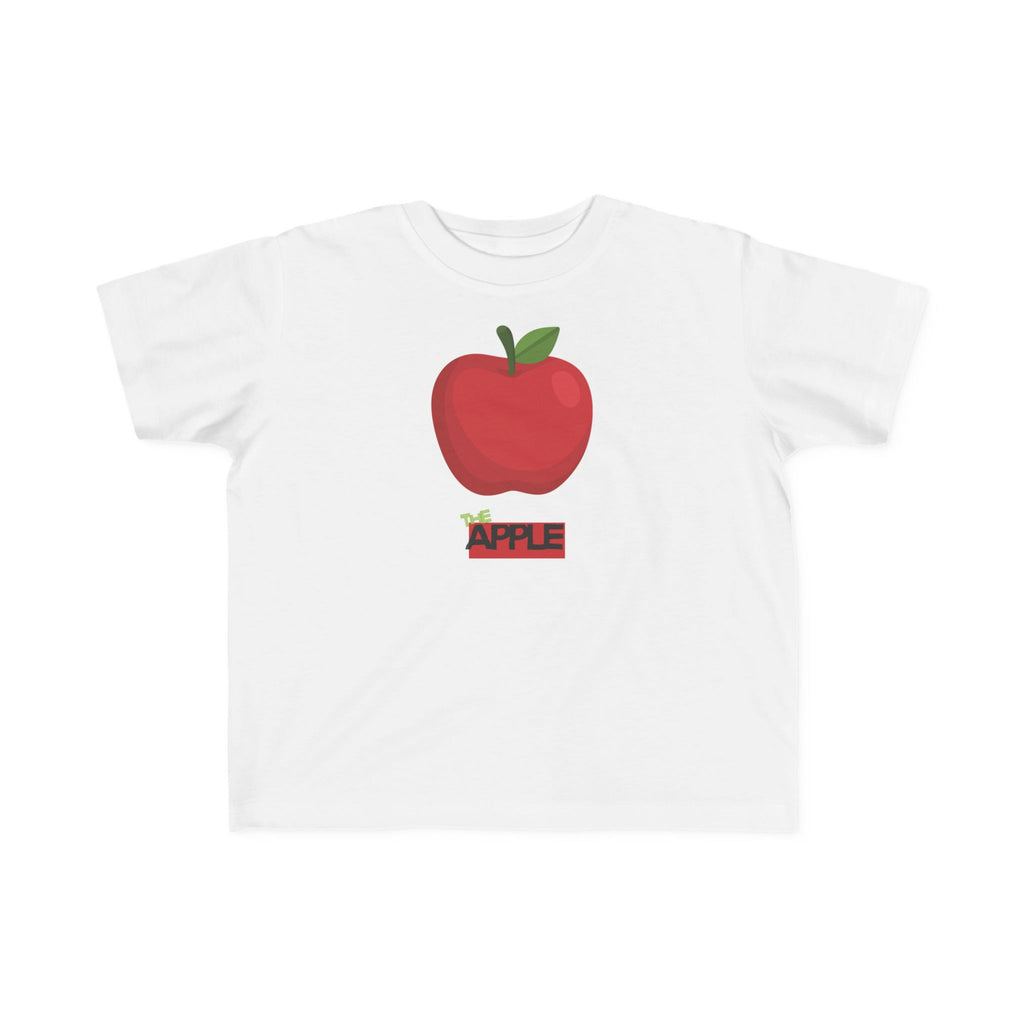 Toddler Apple Tee — Cute Red Apple Graphic Shirt for Dad's & Kids - Family Shirt Set