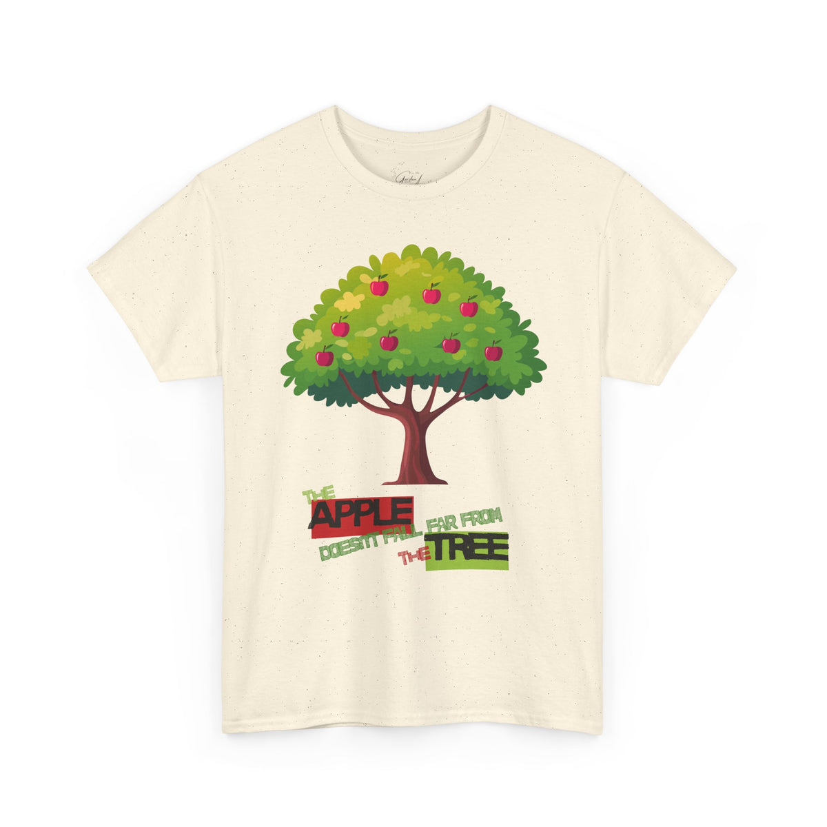 Apple Doesn’t Fall Far From the Tree T-Shirt — Cute Family/Parenting Graphic Tee - Father & Kid Set