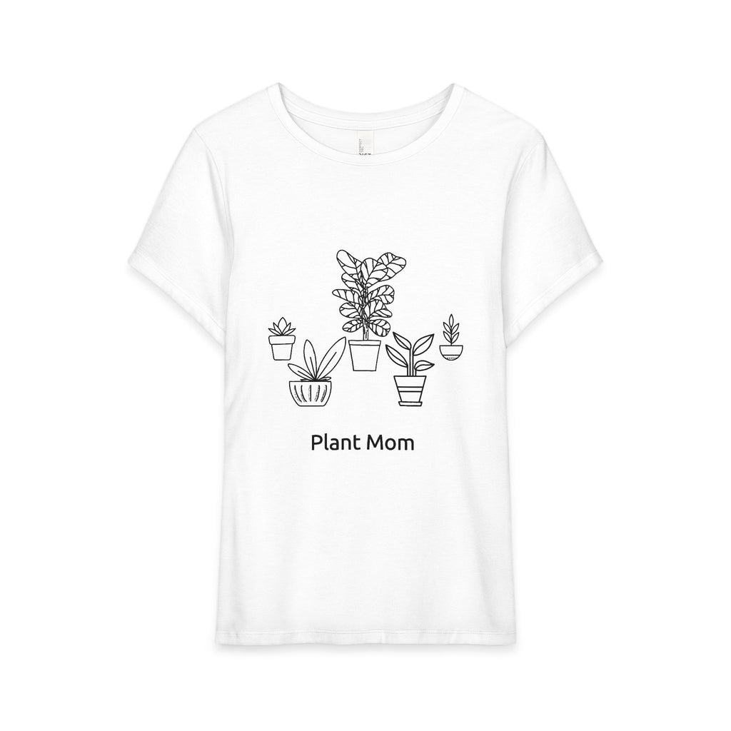 Plant Mom T‑Shirt — Cute Indoor Plant Graphic Tee for Plant Lovers