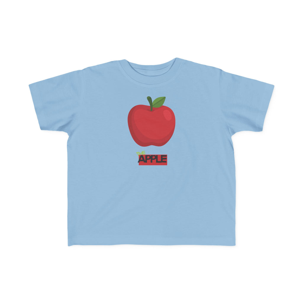 Toddler Apple Tee — Cute Red Apple Graphic Shirt for Dad's & Kids - Family Shirt Set