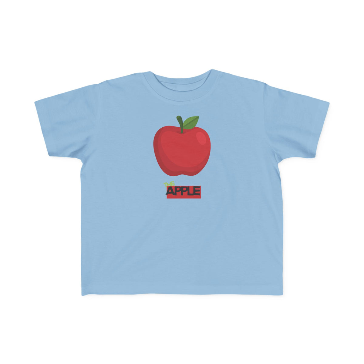 Toddler Apple Tee — Cute Red Apple Graphic Shirt for Dad's & Kids - Family Shirt Set