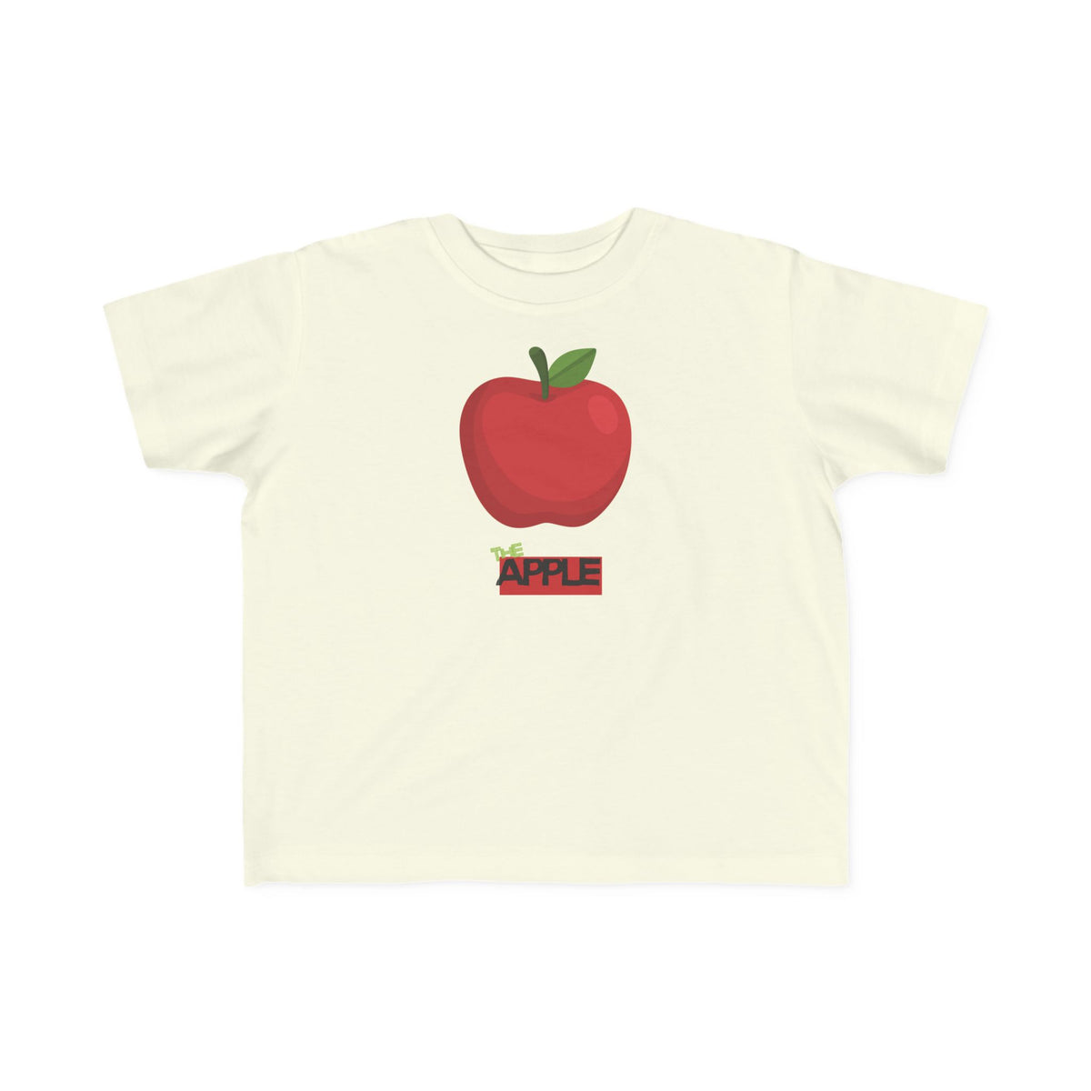 Toddler Apple Tee — Cute Red Apple Graphic Shirt for Dad's & Kids - Family Shirt Set