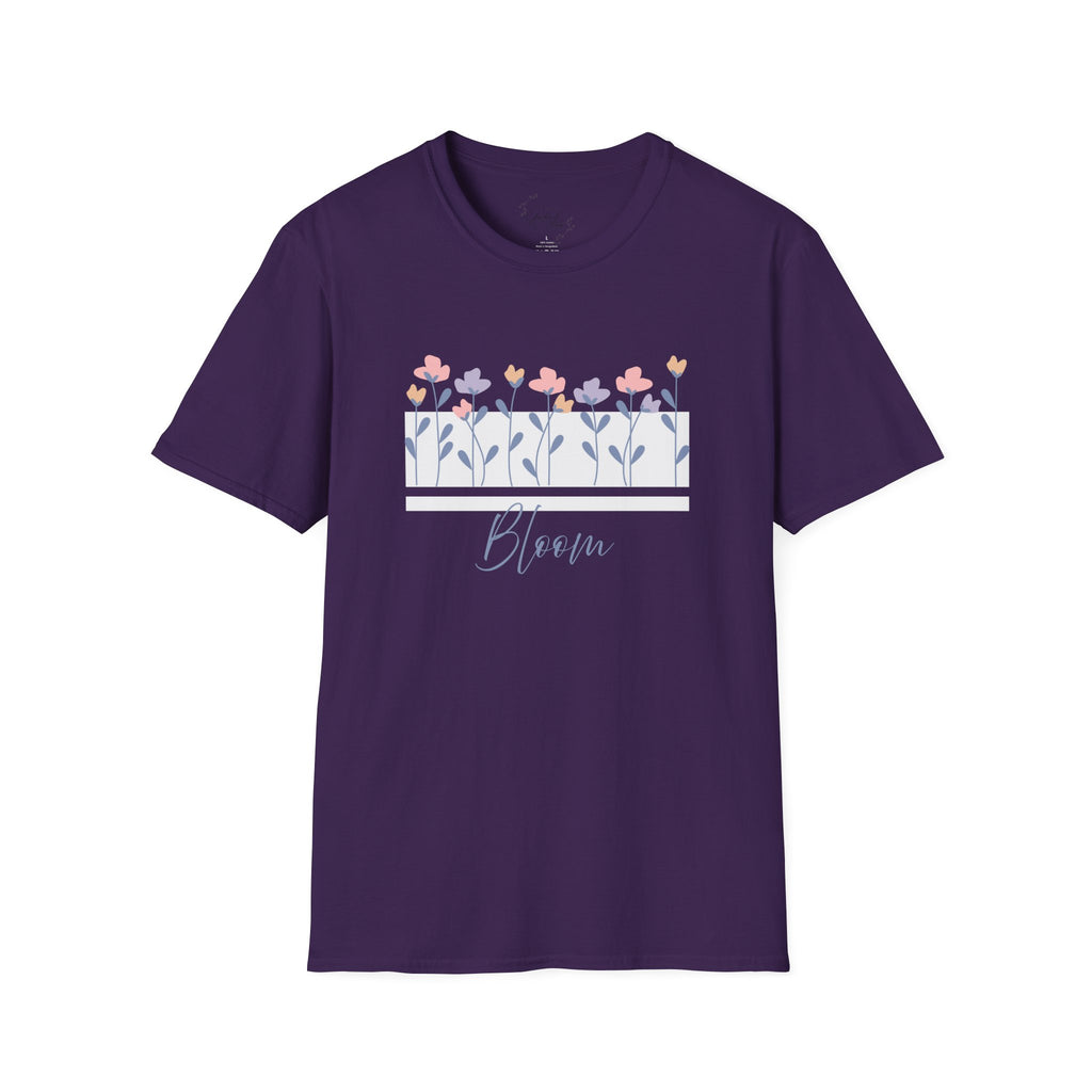 'Bloom' Pastel Floral Graphic Tee