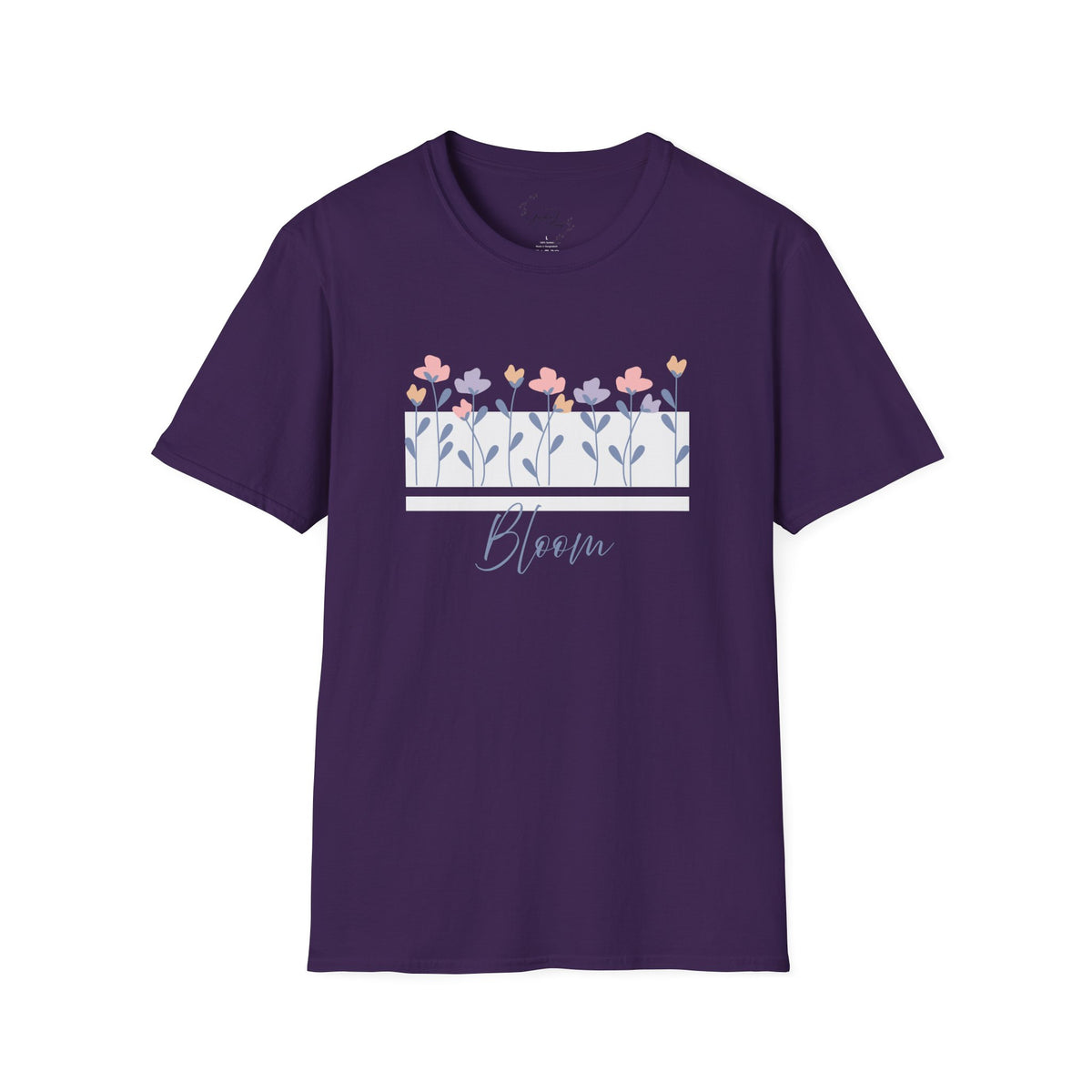'Bloom' Pastel Floral Graphic Tee