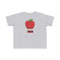 Toddler Apple Tee — Cute Red Apple Graphic Shirt for Dad's & Kids - Family Shirt Set