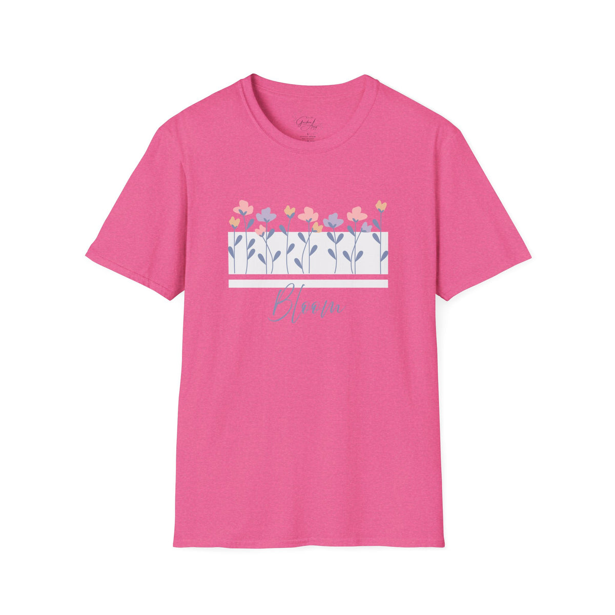 'Bloom' Pastel Floral Graphic Tee