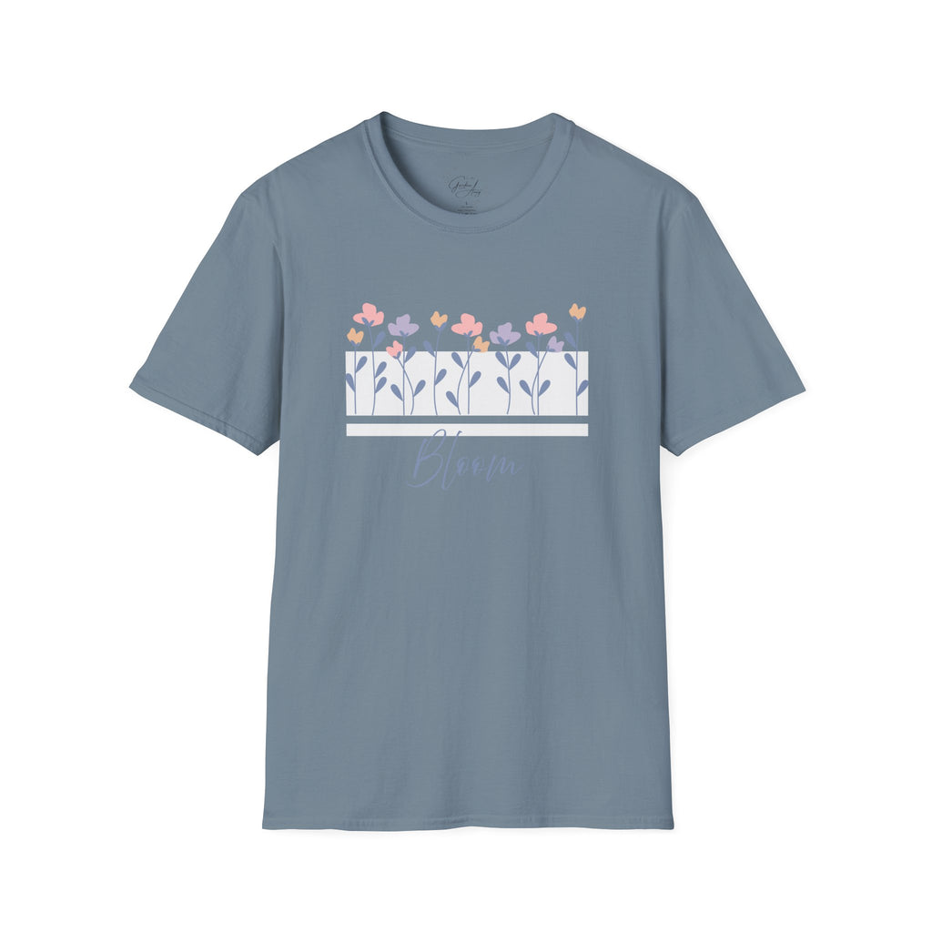 'Bloom' Pastel Floral Graphic Tee