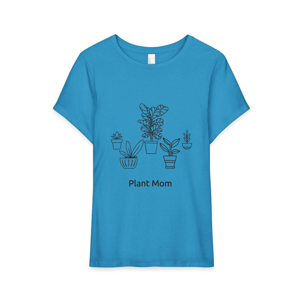 Plant Mom T‑Shirt — Cute Indoor Plant Graphic Tee for Plant Lovers