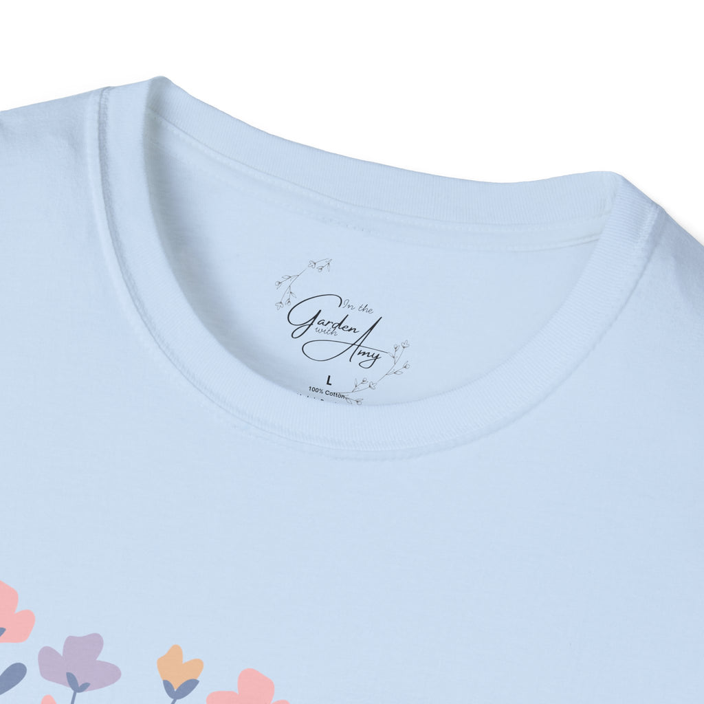 'Bloom' Pastel Floral Graphic Tee