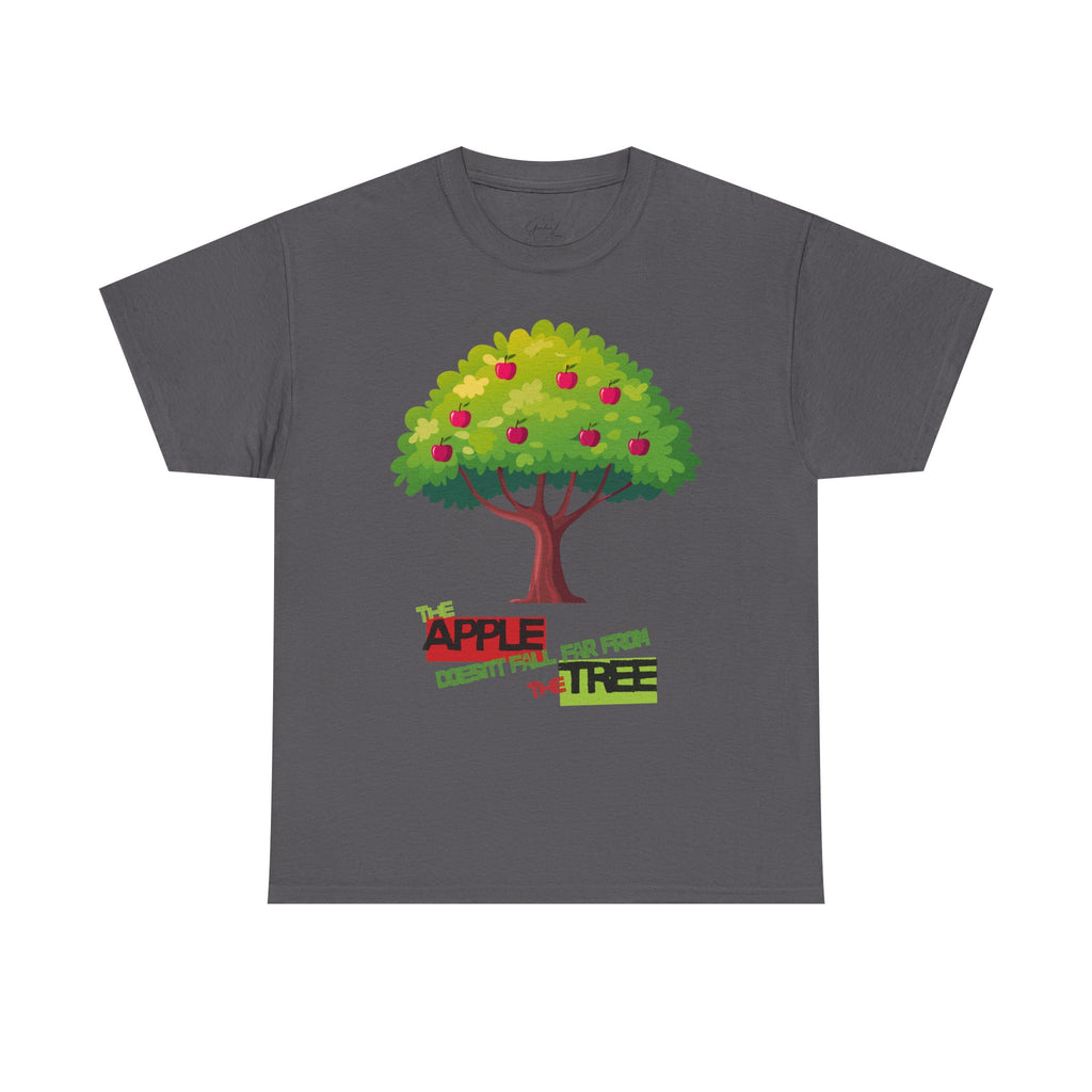 Apple Doesn’t Fall Far From the Tree T-Shirt — Cute Family/Parenting Graphic Tee - Father & Kid Set