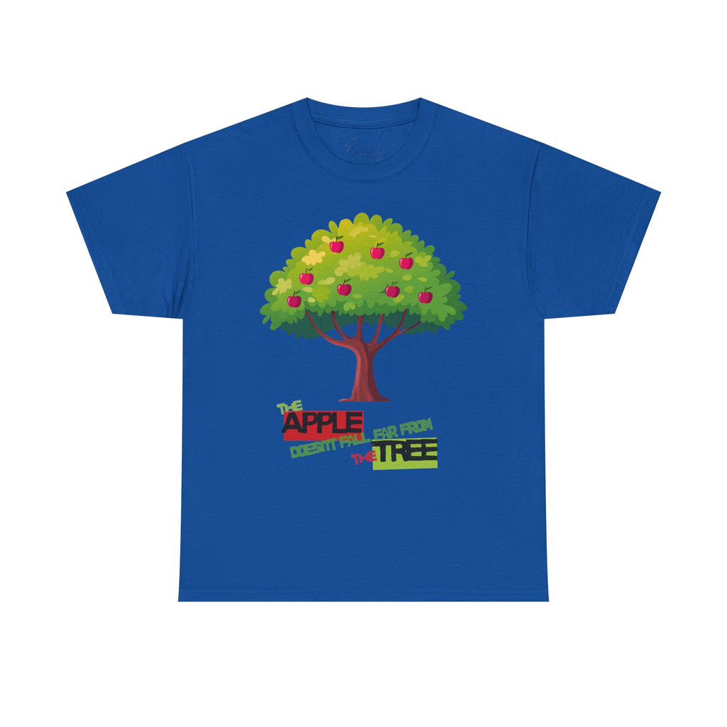 Apple Doesn’t Fall Far From the Tree T-Shirt — Cute Family/Parenting Graphic Tee - Father & Kid Set