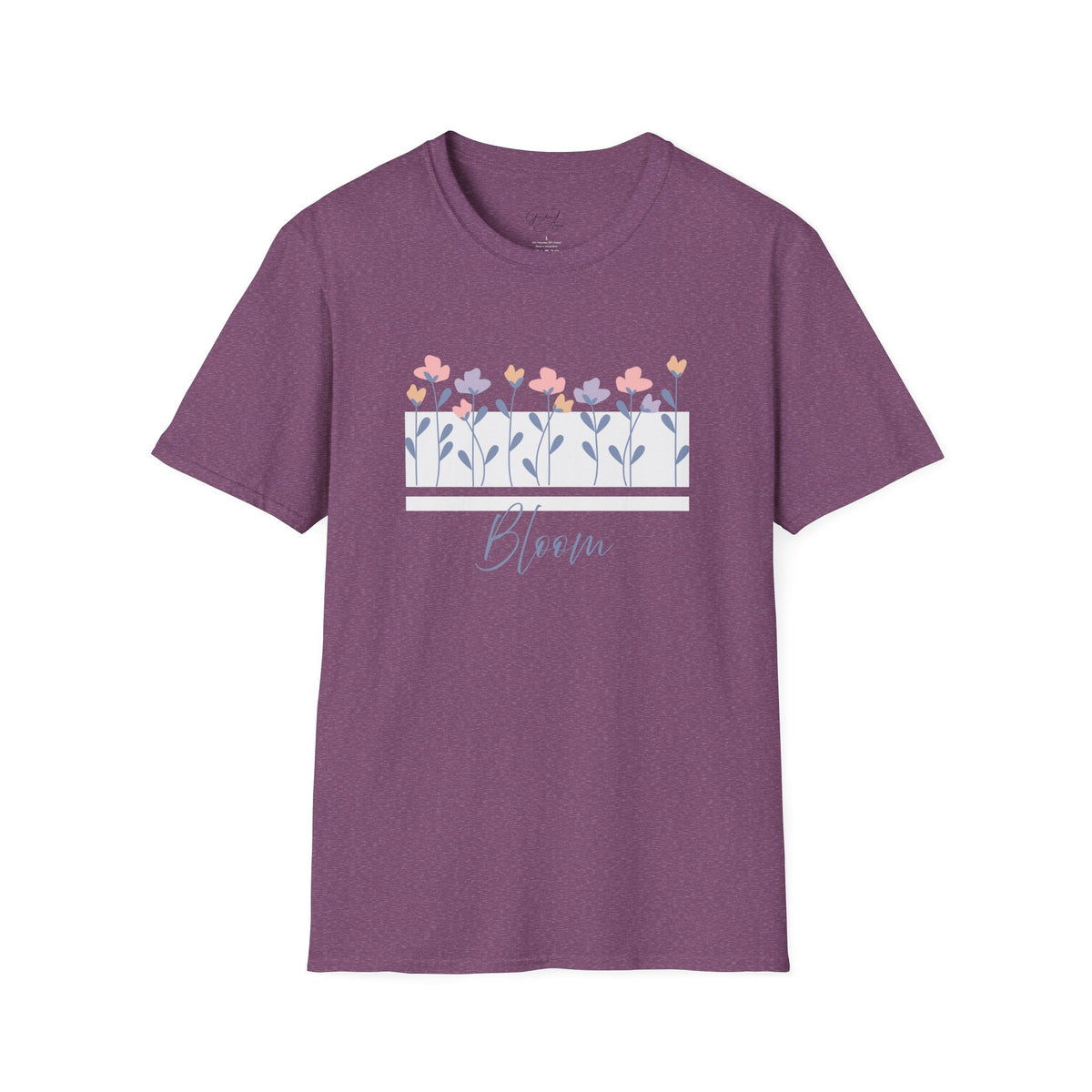 'Bloom' Pastel Floral Graphic Tee