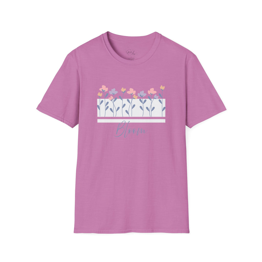 'Bloom' Pastel Floral Graphic Tee