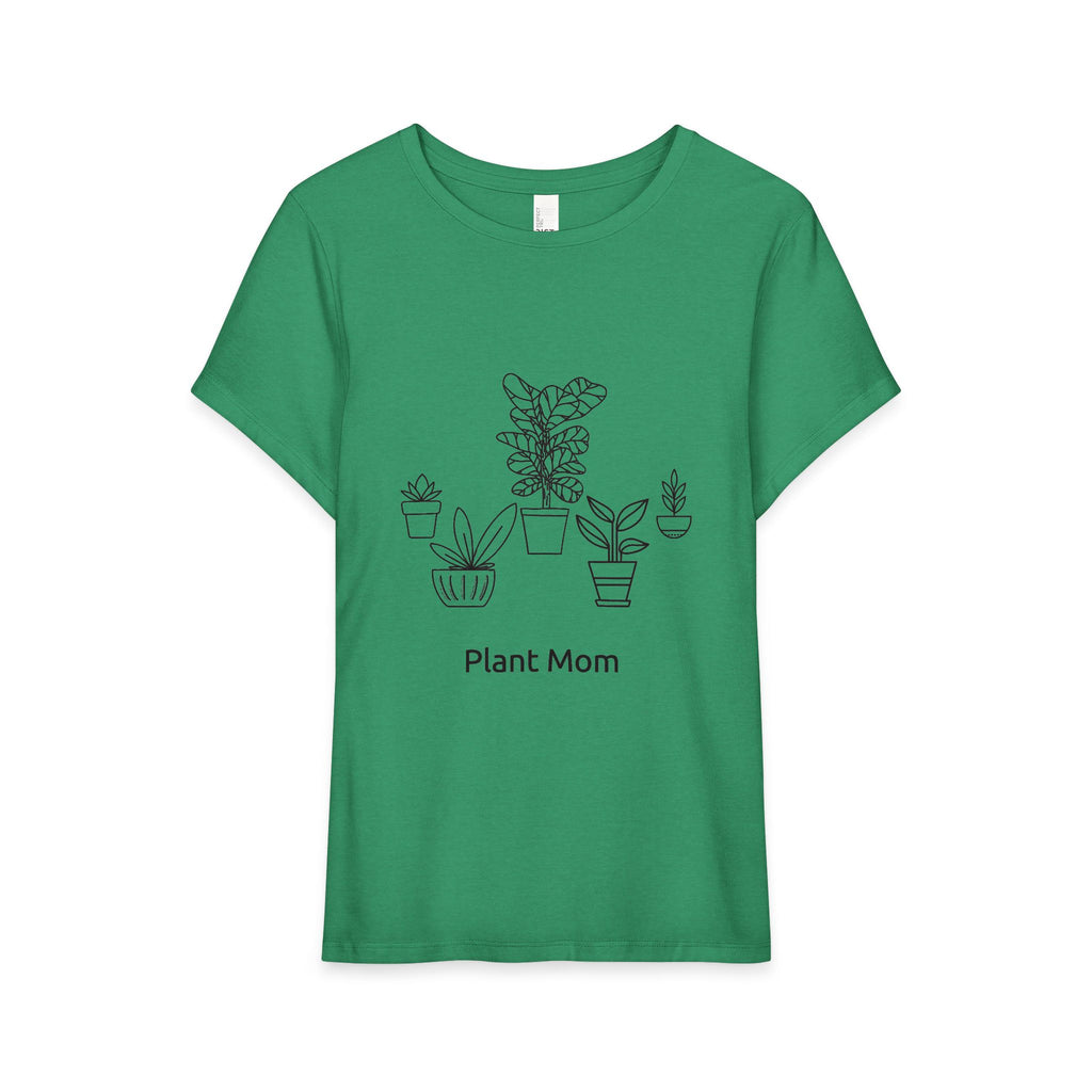 Plant Mom T‑Shirt — Cute Indoor Plant Graphic Tee for Plant Lovers